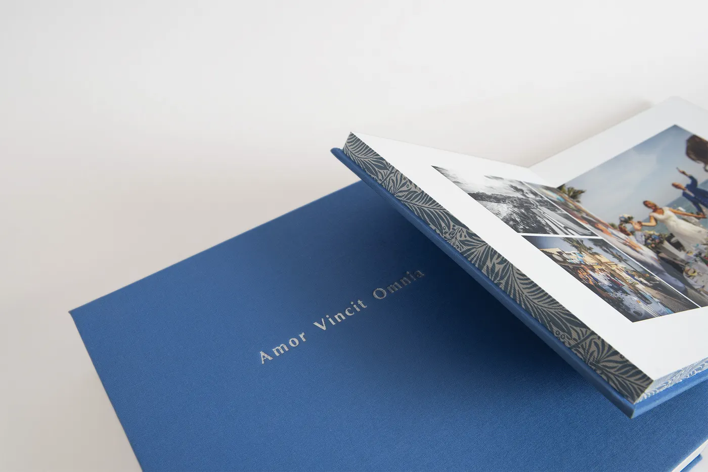 Duo Collection trouwalbum met box, detail