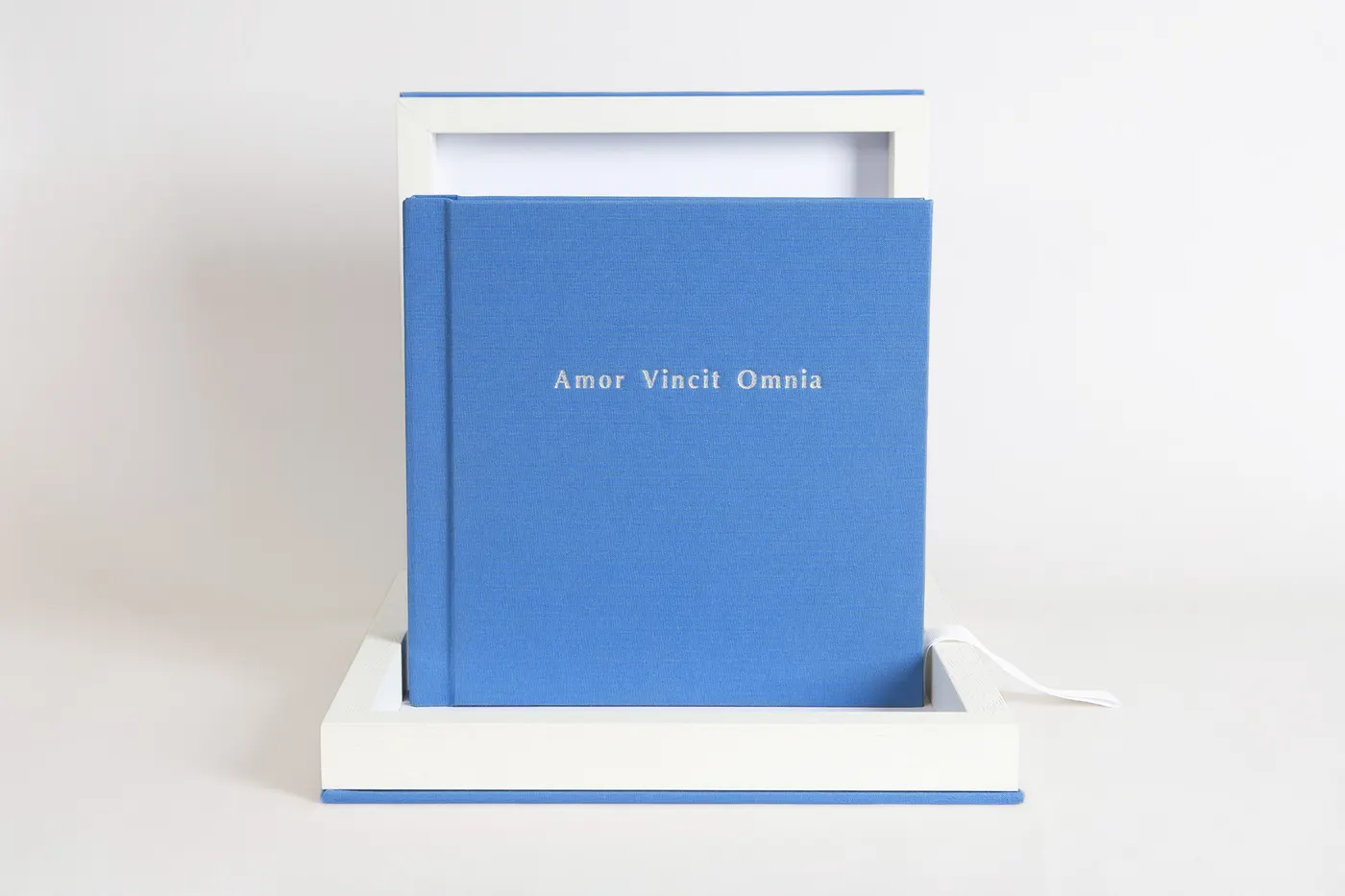 Duo Collection trouwalbum met box, detail