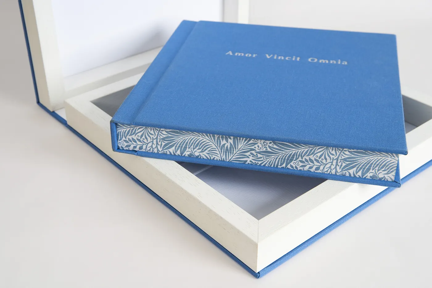 Duo Collection trouwalbum met box, detail