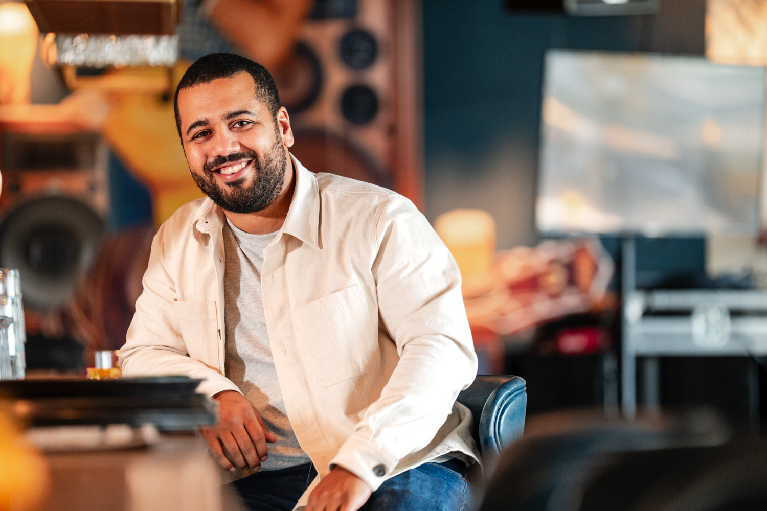 Personal branding fotografie, zelfstandig ondernemer in werkomgeving