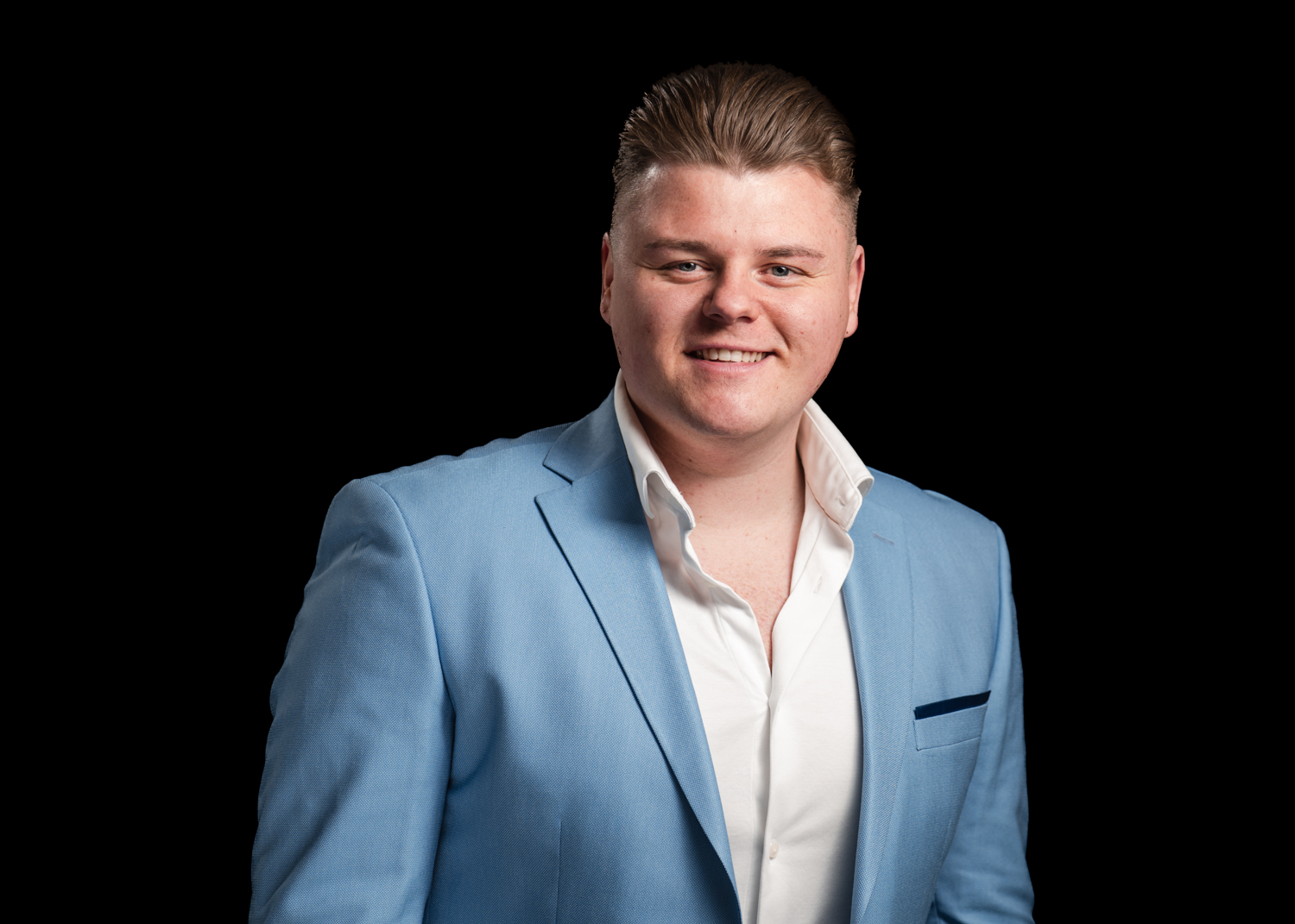 Zakelijk portret voor website en marketing, professioneel en modern